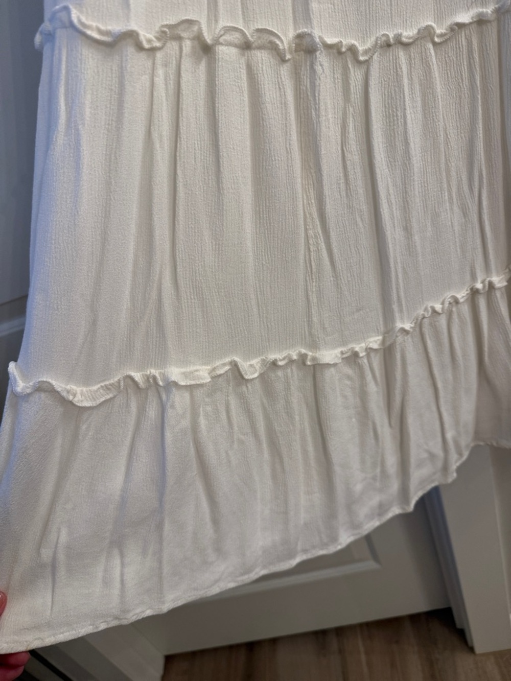 Princess Polly Ivory Tiered Maxi Skirt - Picture 4 of 6
